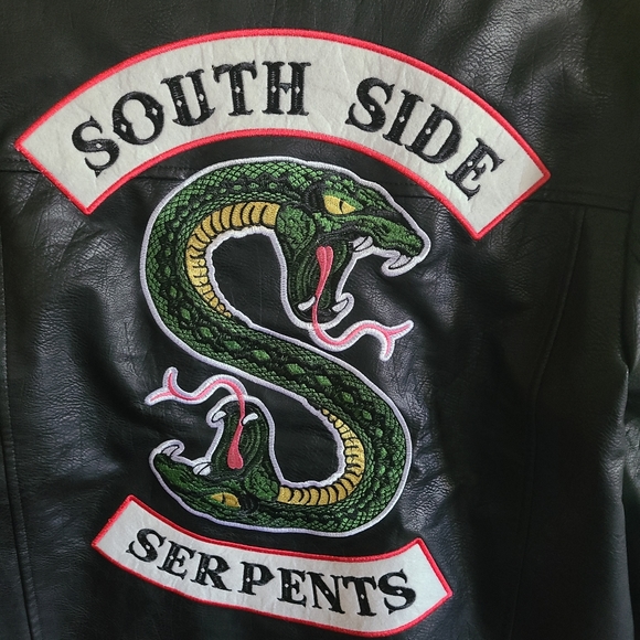 Riverdale Southside Serpents Leather Jacket - Picture 5 of 5